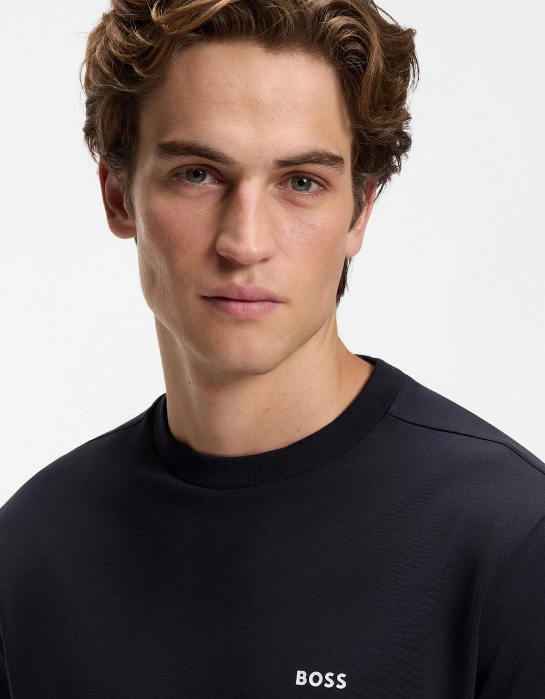 BOSS Crew Neck Tee T-Shirt Dark Blue