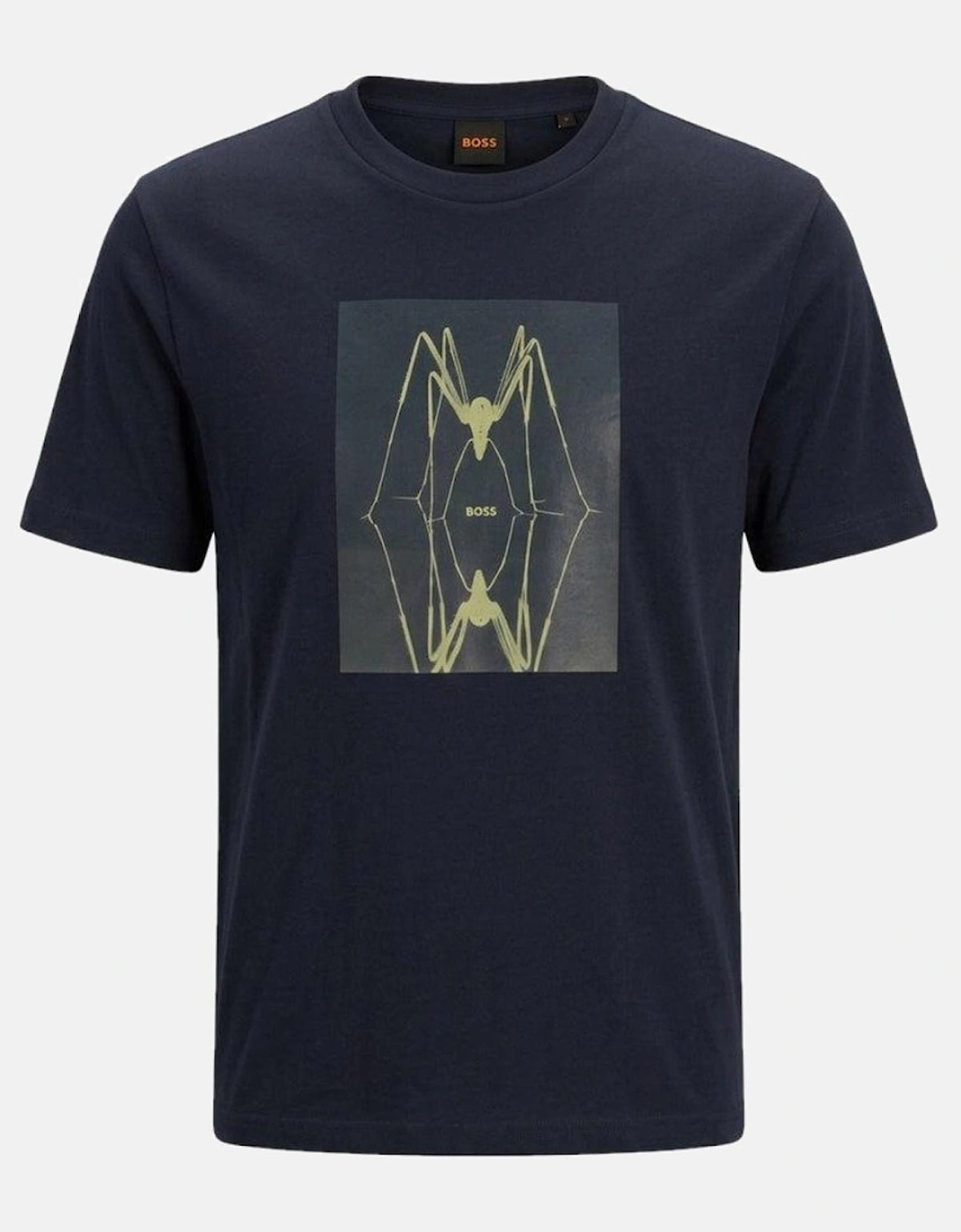 BOSS Te Creature Graphic T-Shirt Dark Blue