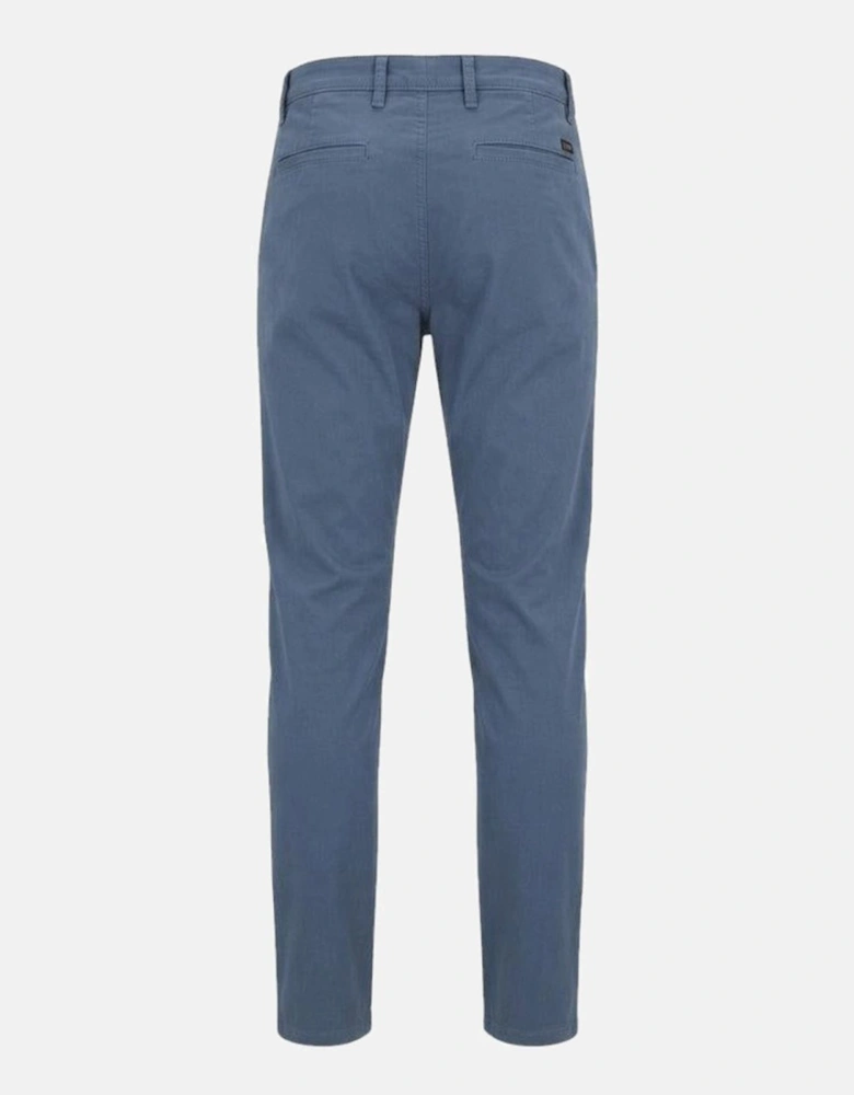 BOSS Tapered Fit Stretch Chinos Blue
