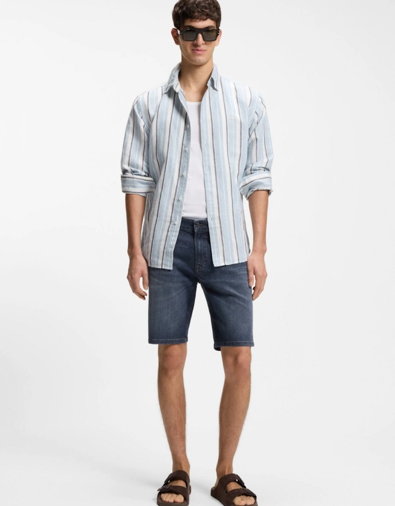 BOSS Re.Maine Soft Motion Shorts Dark Blue