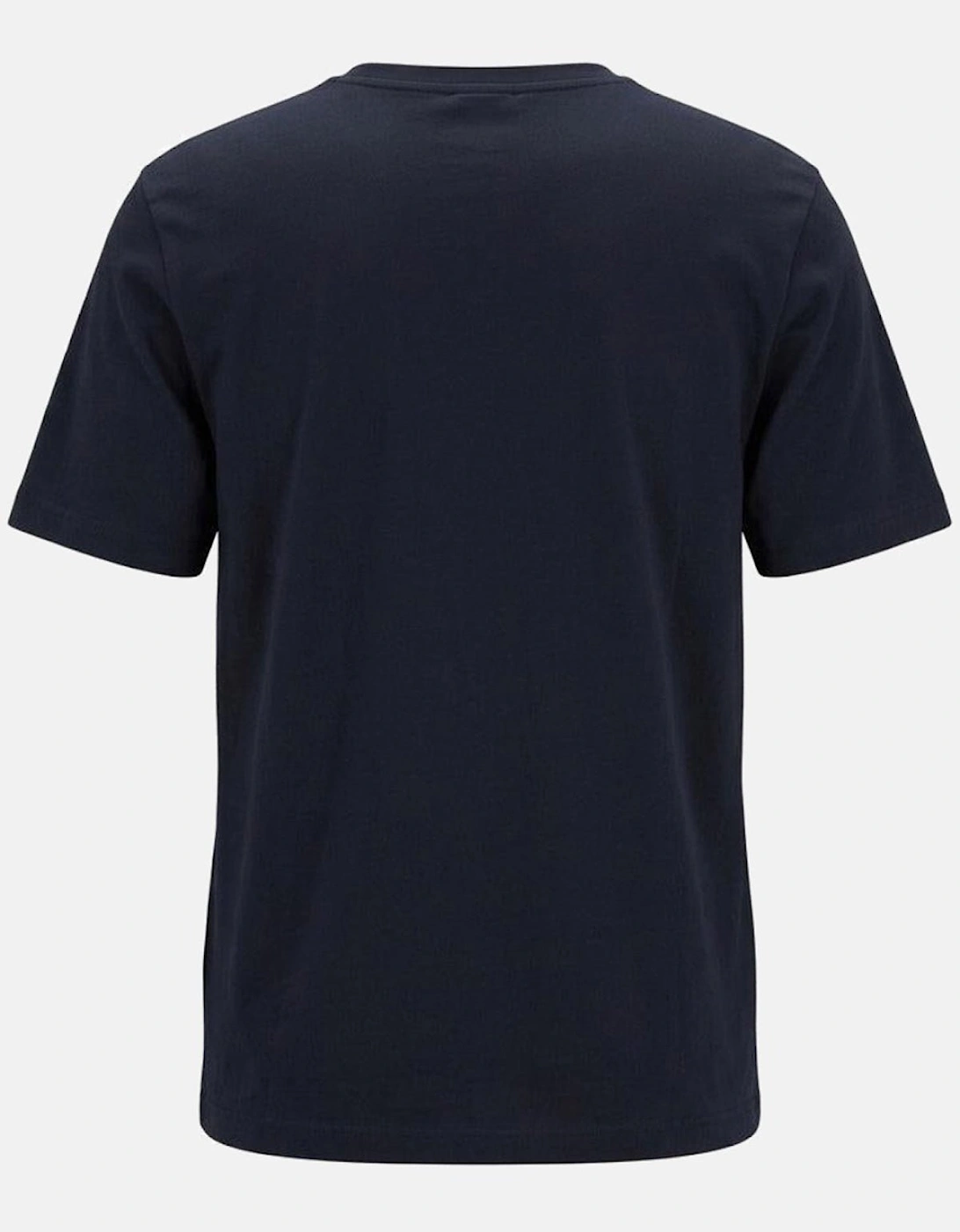 BOSS Crew Neck Tee T-Shirt Dark Blue Gold Logo