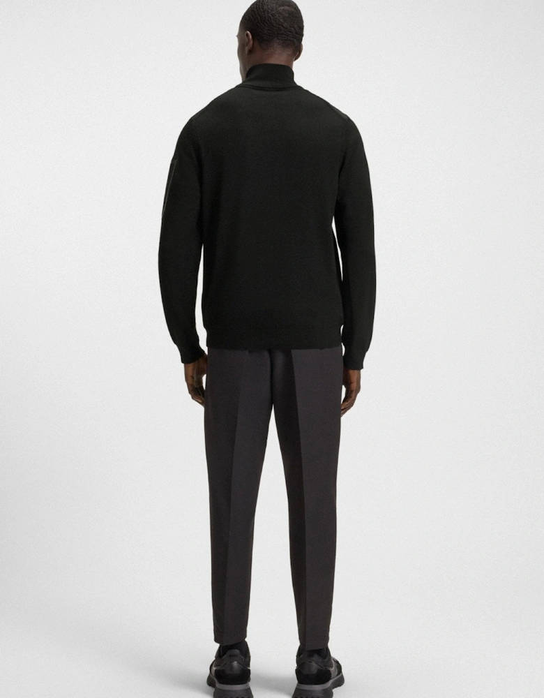 BOSS Momentum-X Knitted Hybrid Jacket Black