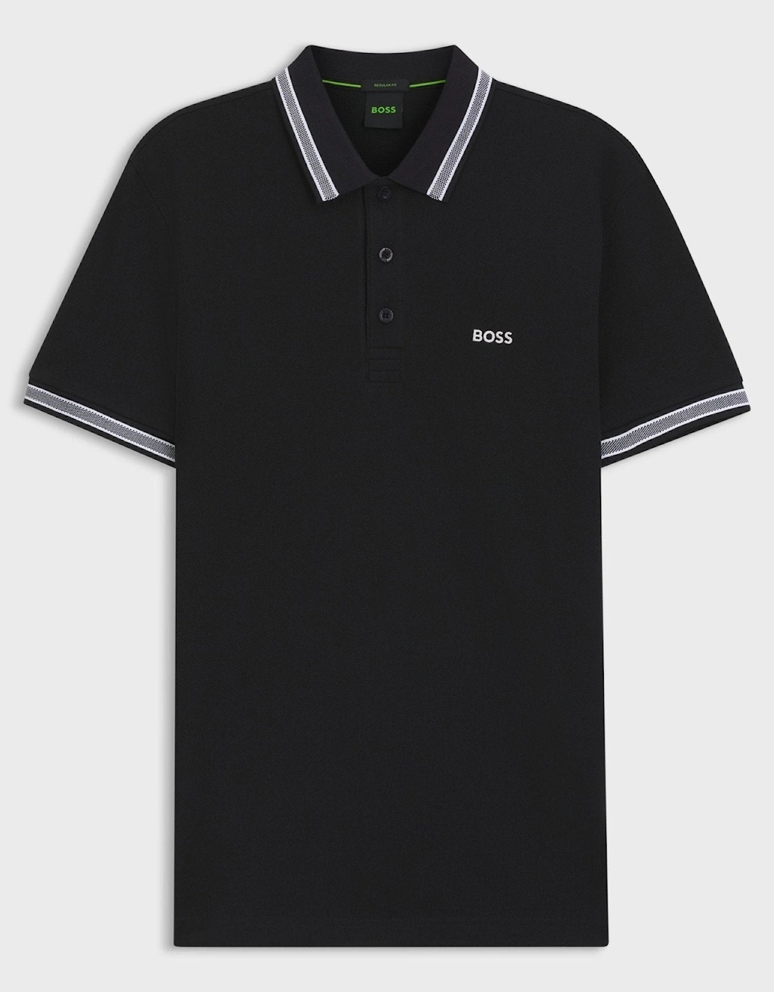 BOSS Paddy Piqué Polo Shirt Dark Blue
