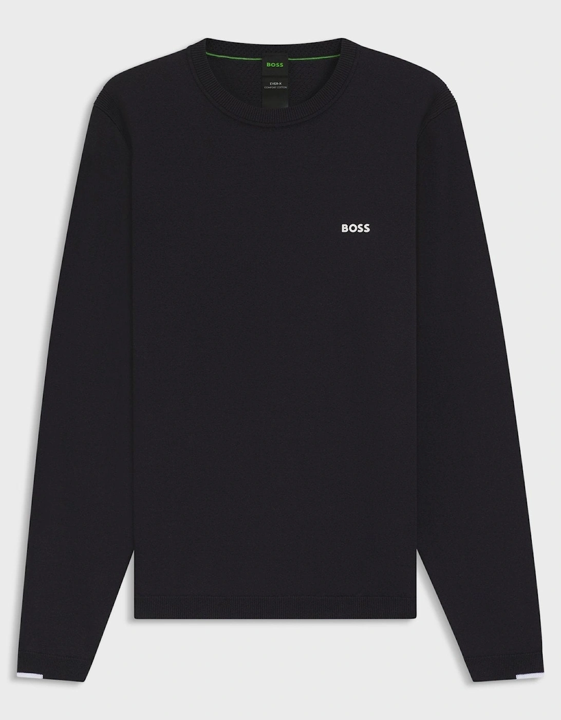 BOSS Ever-X Crew Neck Jumper Dark Blue