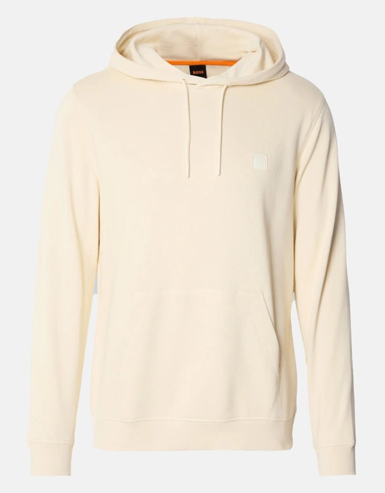 BOSS Wetalk Logo Patch Hoodie Open Yellow