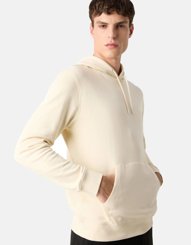 BOSS Wetalk Logo Patch Hoodie Open Yellow