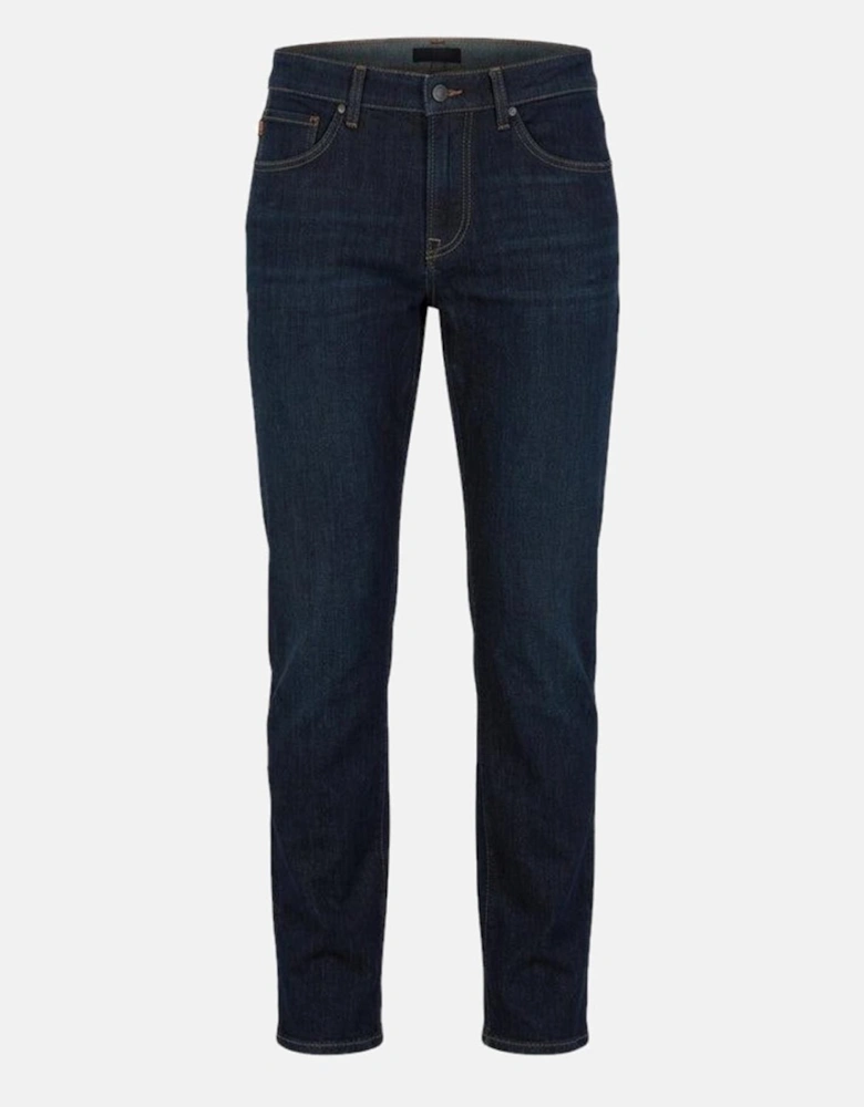 BOSS Rinse Wash Jeans Dark Blue