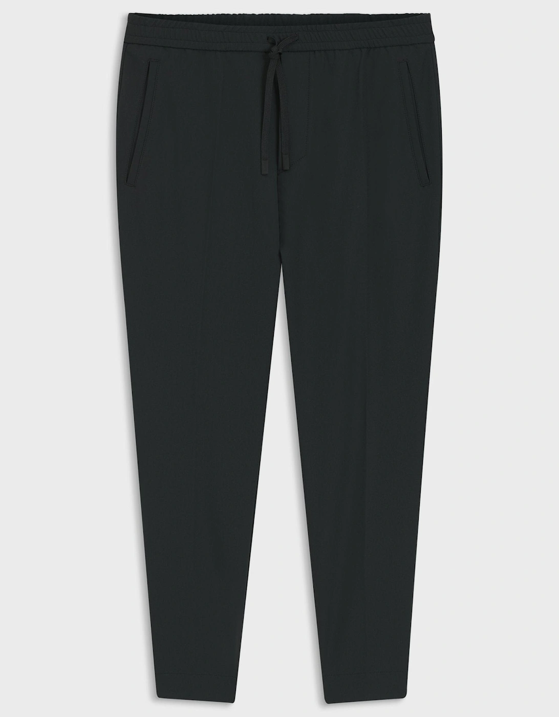 BOSS T-Flex Tapered Fit Trousers Black