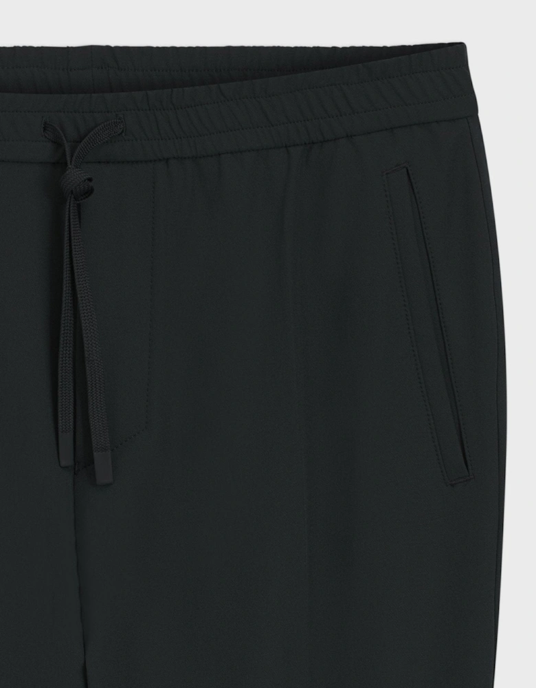 BOSS T-Flex Tapered Fit Trousers Black