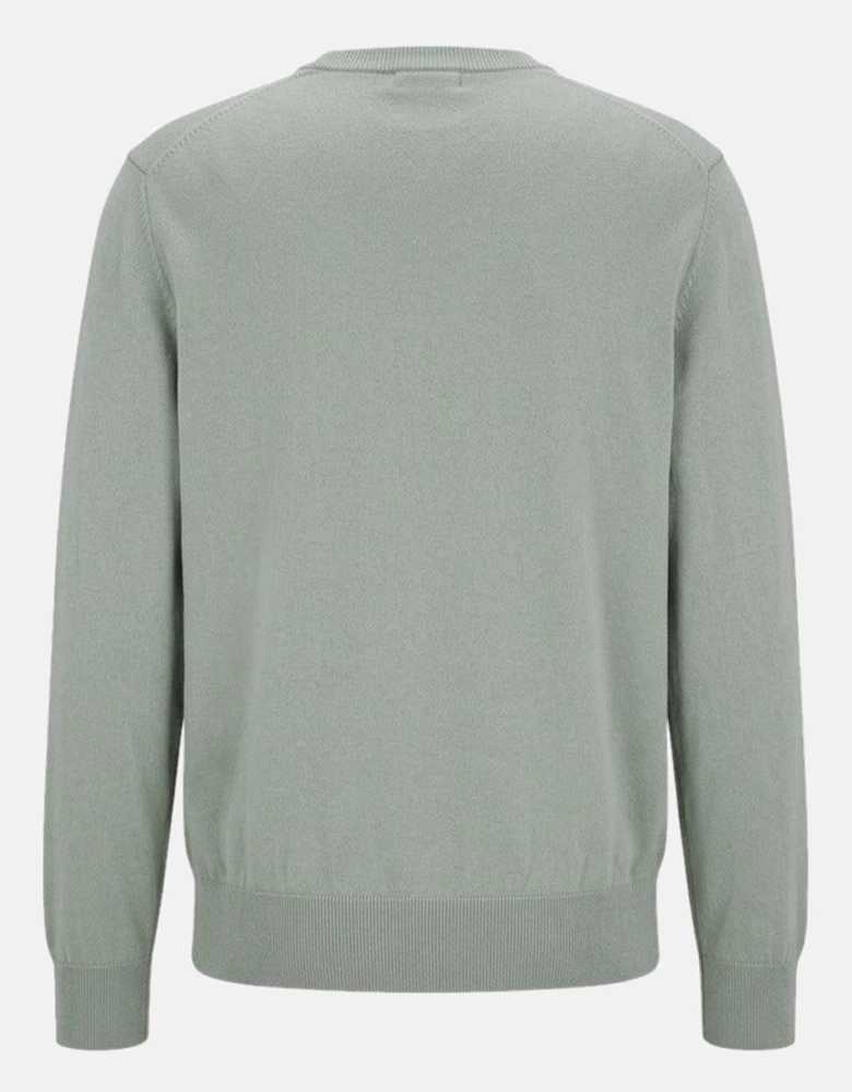 BOSS Kanovano Crew Neck Jumper Light Green