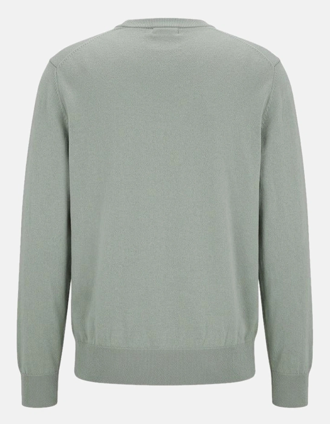 BOSS Kanovano Crew Neck Jumper Light Green
