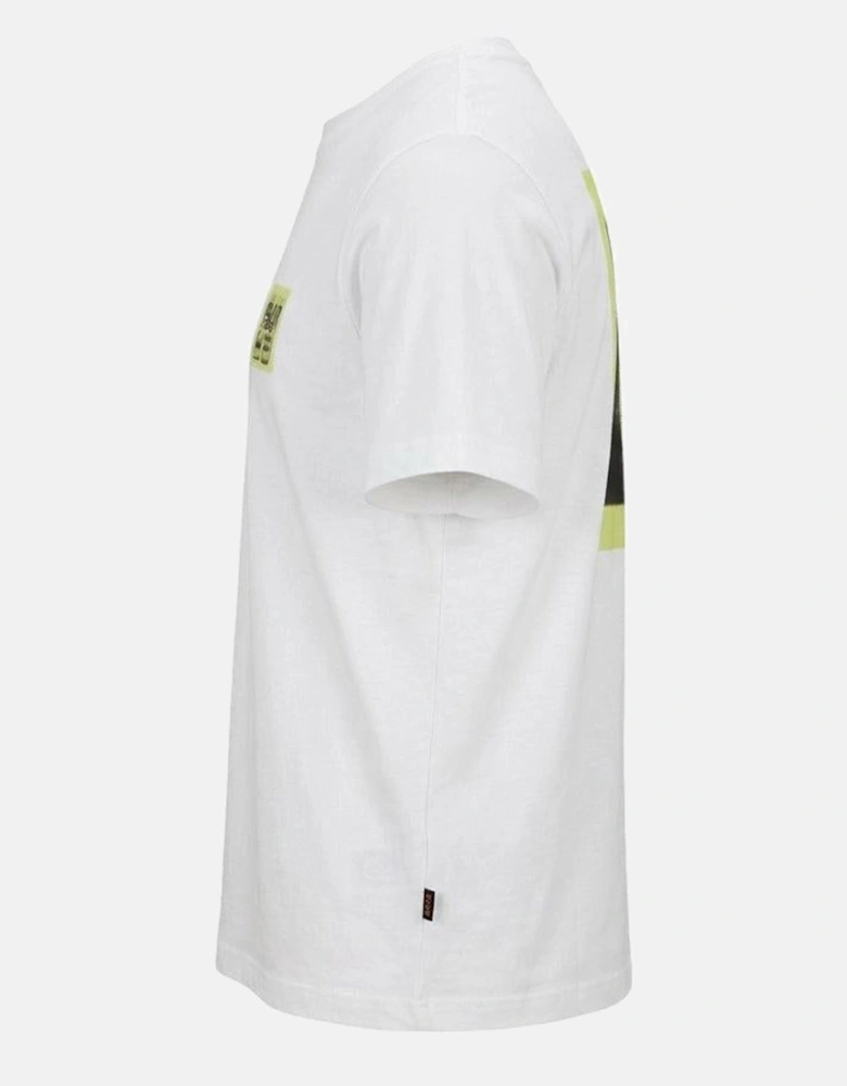 BOSS Te Movement Graphic T-Shirt White