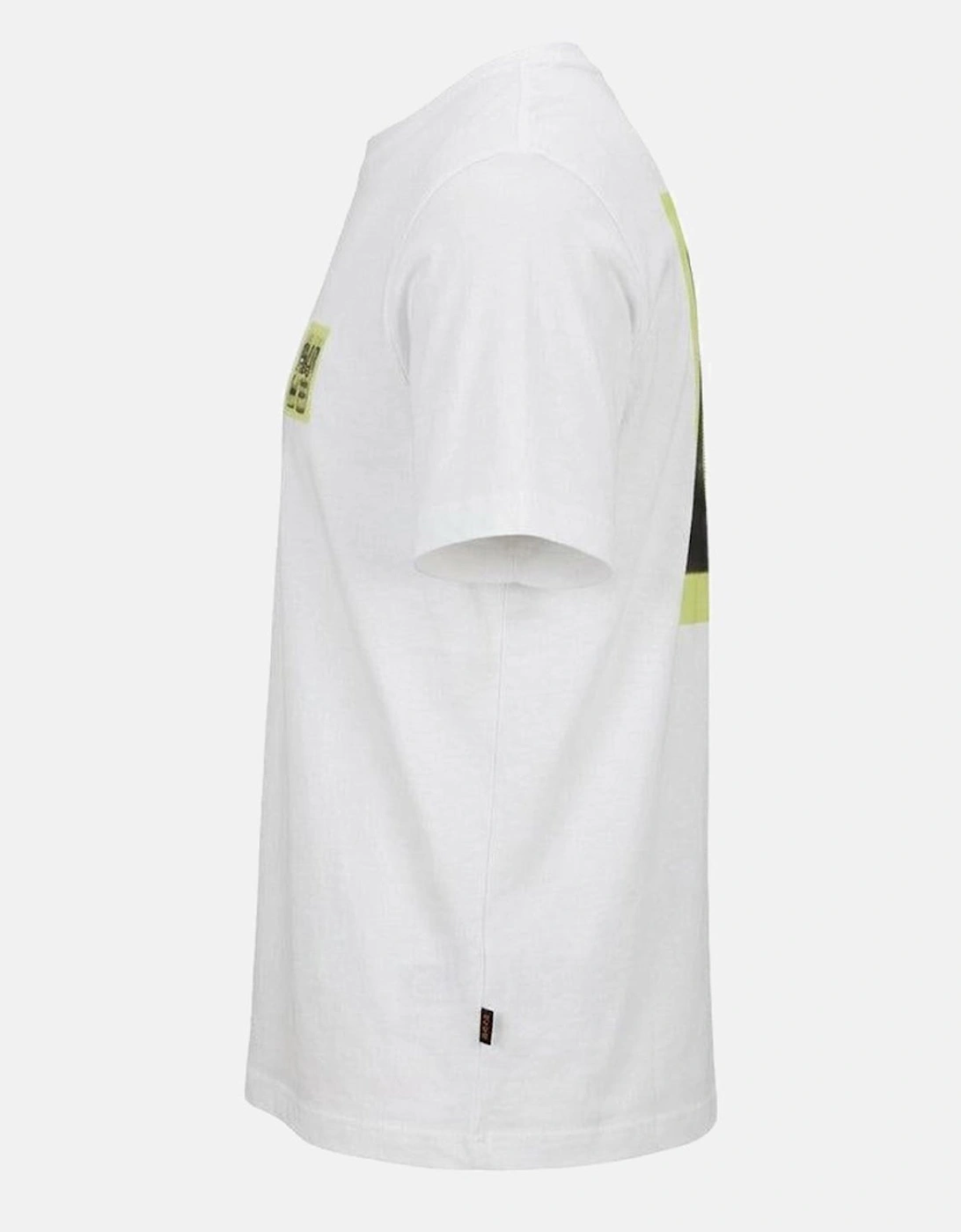BOSS Te Movement Graphic T-Shirt White