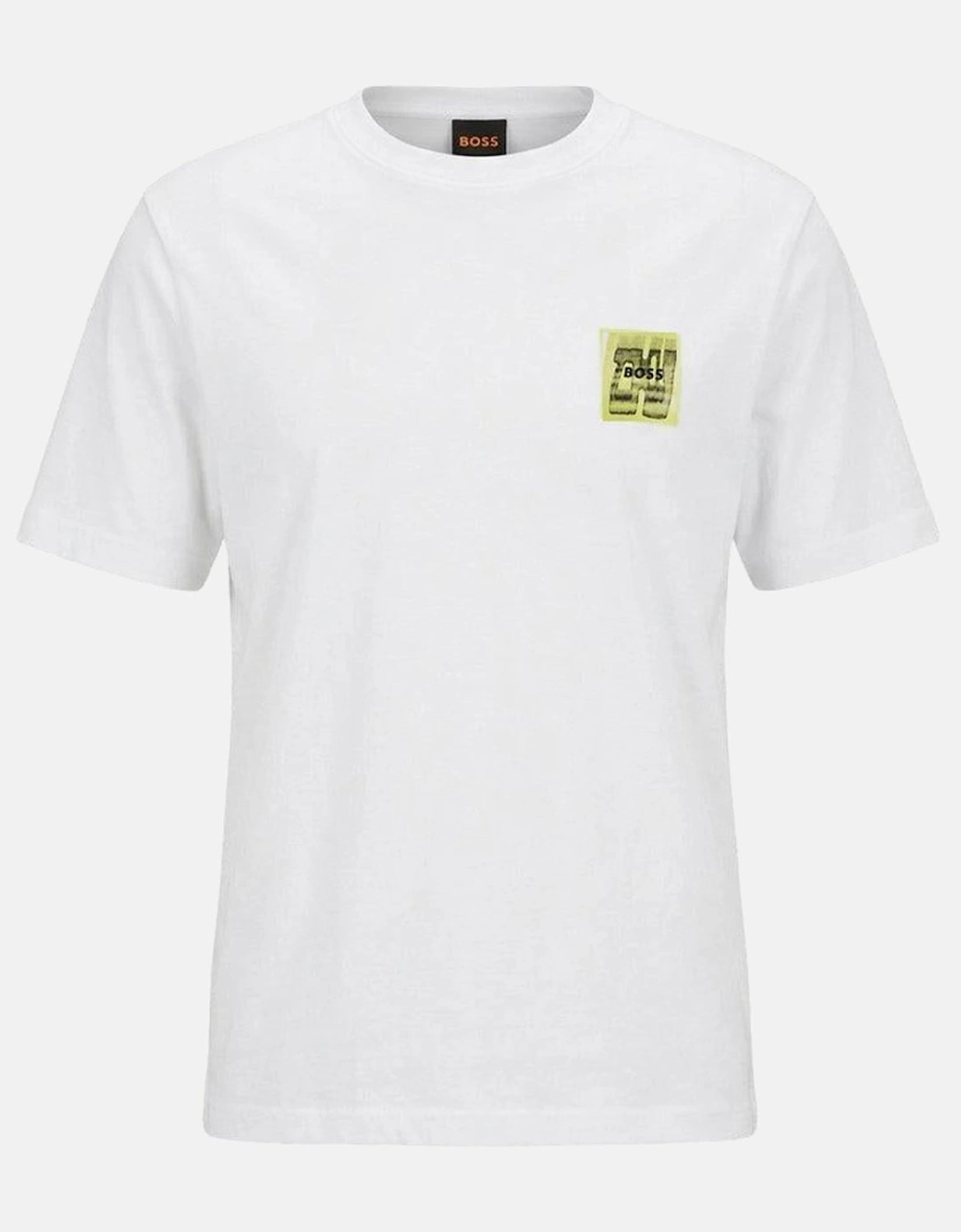 BOSS Te Movement Graphic T-Shirt White
