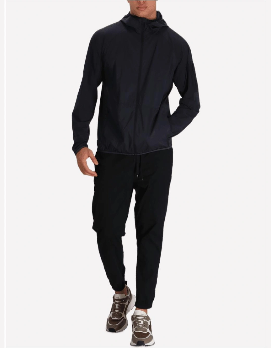BOSS D-Namix Hooded Jacket Dark Blue