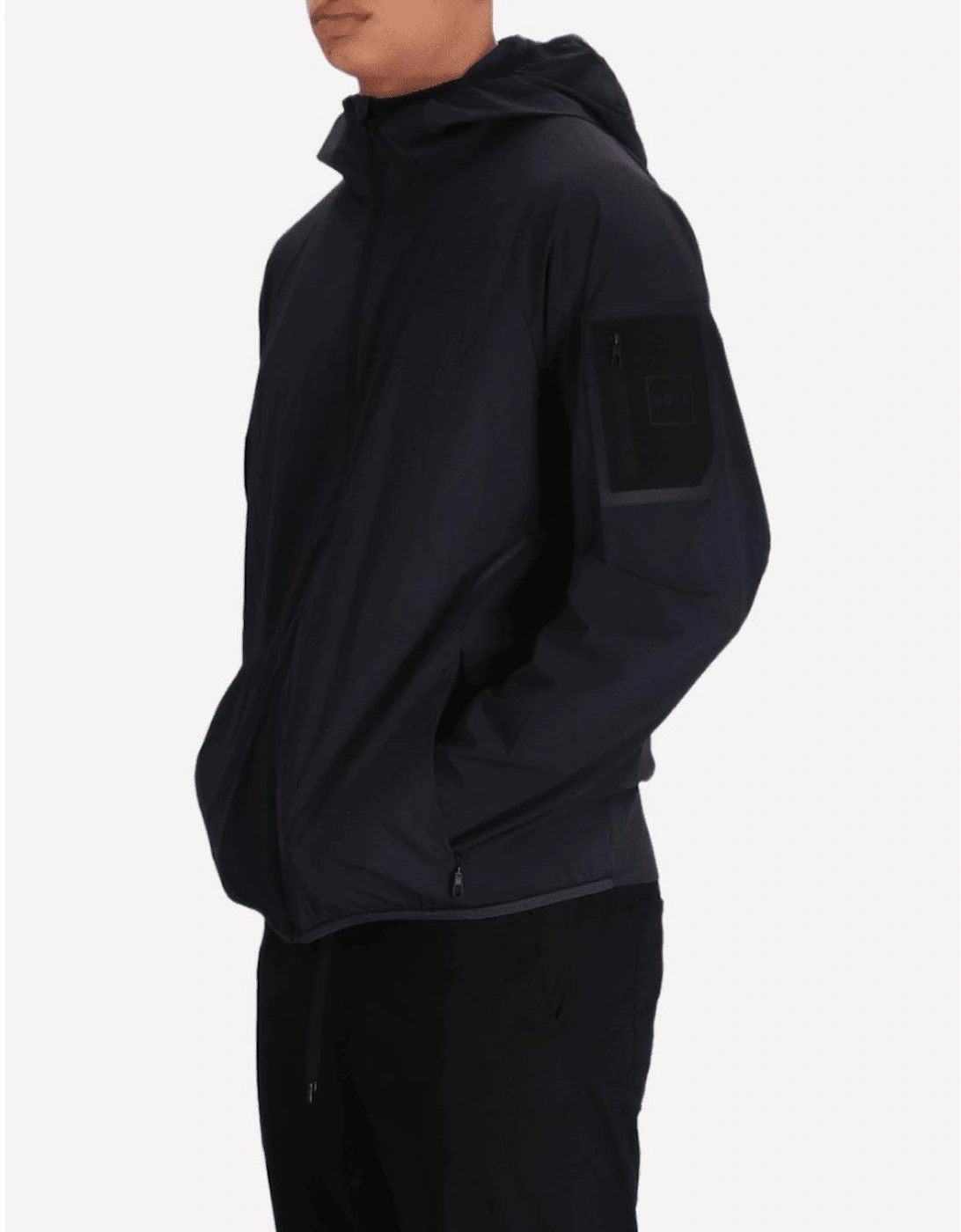 BOSS D-Namix Hooded Jacket Dark Blue
