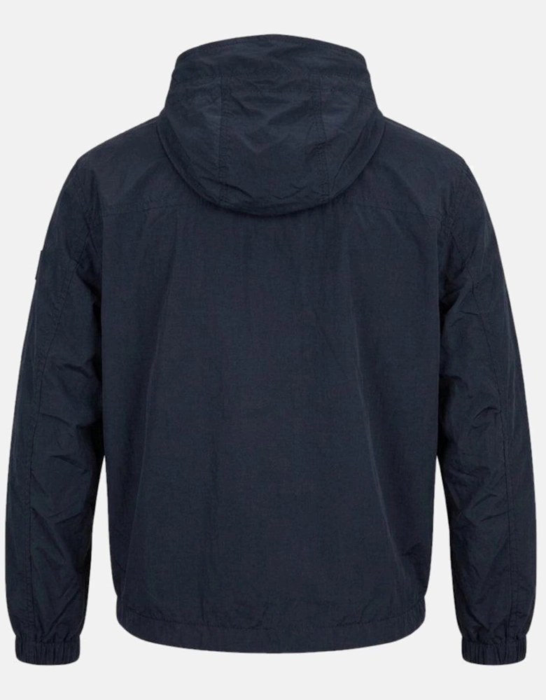 BOSS Orip Lightweight Hooded Jacket Dark Blue