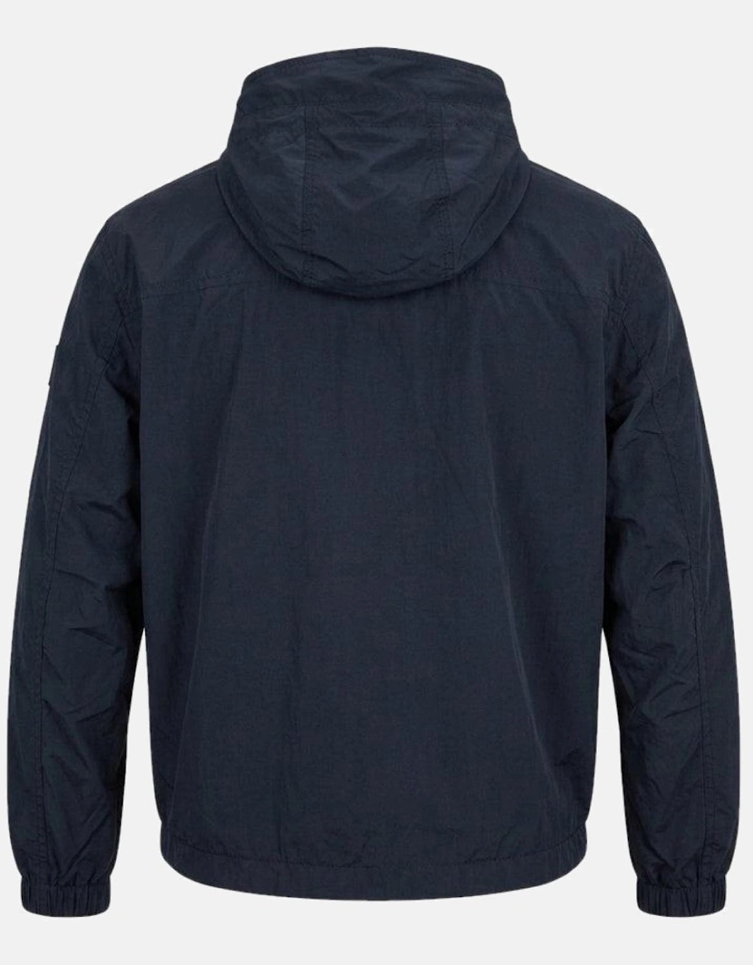 BOSS Orip Lightweight Hooded Jacket Dark Blue