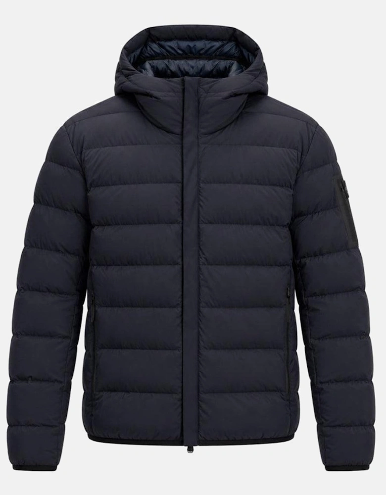 BOSS Riplite Hooded Down Jacket Dark Blue