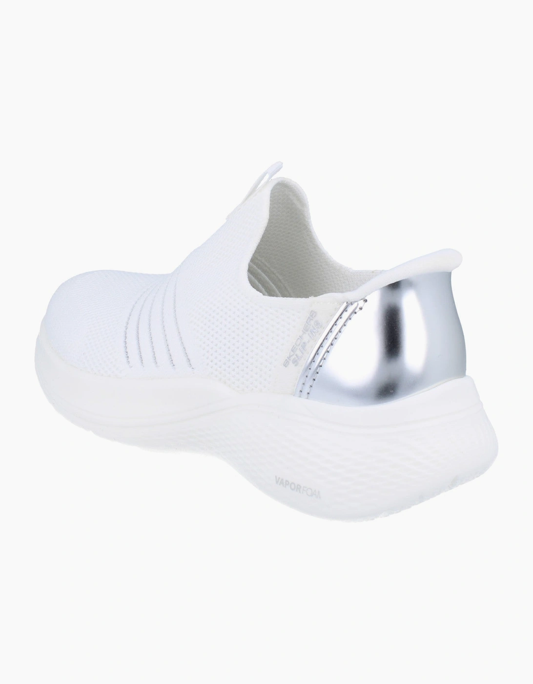 Skechers Hands Free Slip Ins Bobs Infinity - Delicate Vision Womens Trainers 117631 Shoes  W