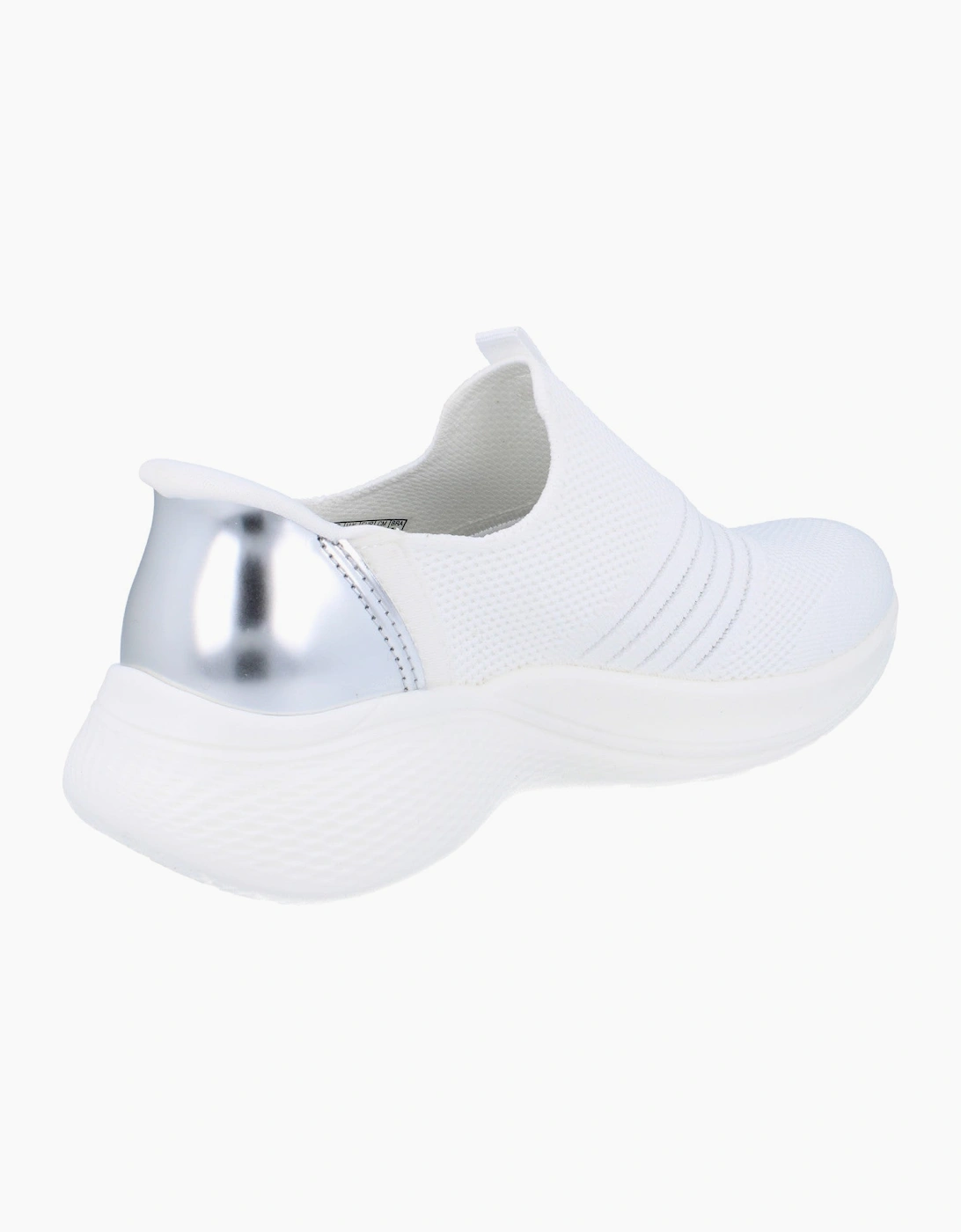 Skechers Hands Free Slip Ins Bobs Infinity - Delicate Vision Womens Trainers 117631 Shoes  W