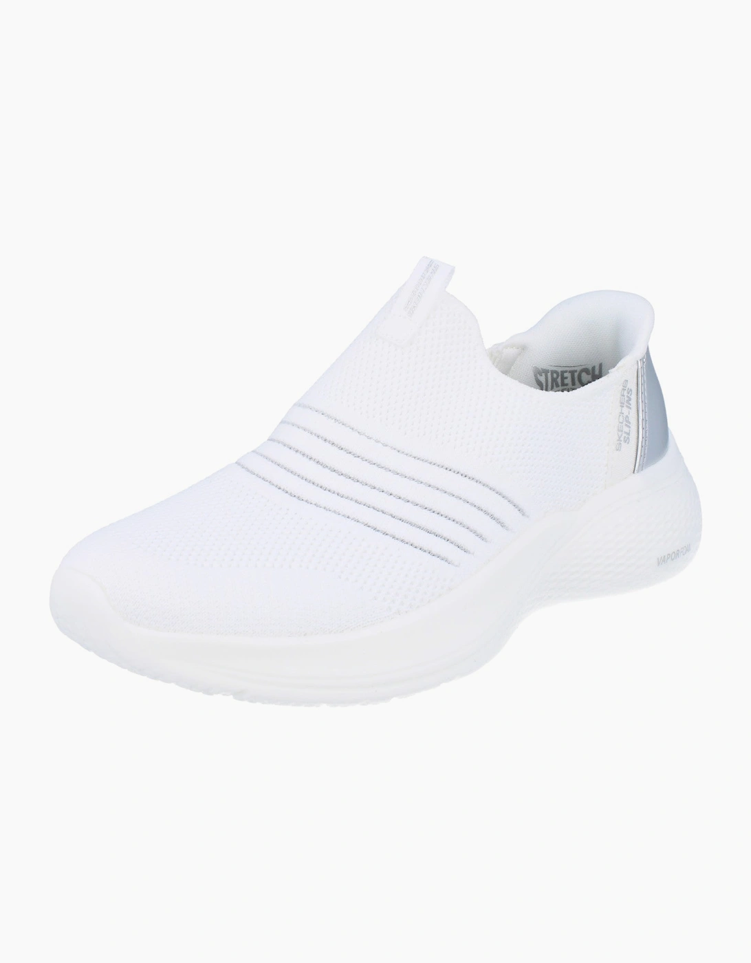Skechers Hands Free Slip Ins Bobs Infinity - Delicate Vision Womens Trainers 117631 Shoes  W
