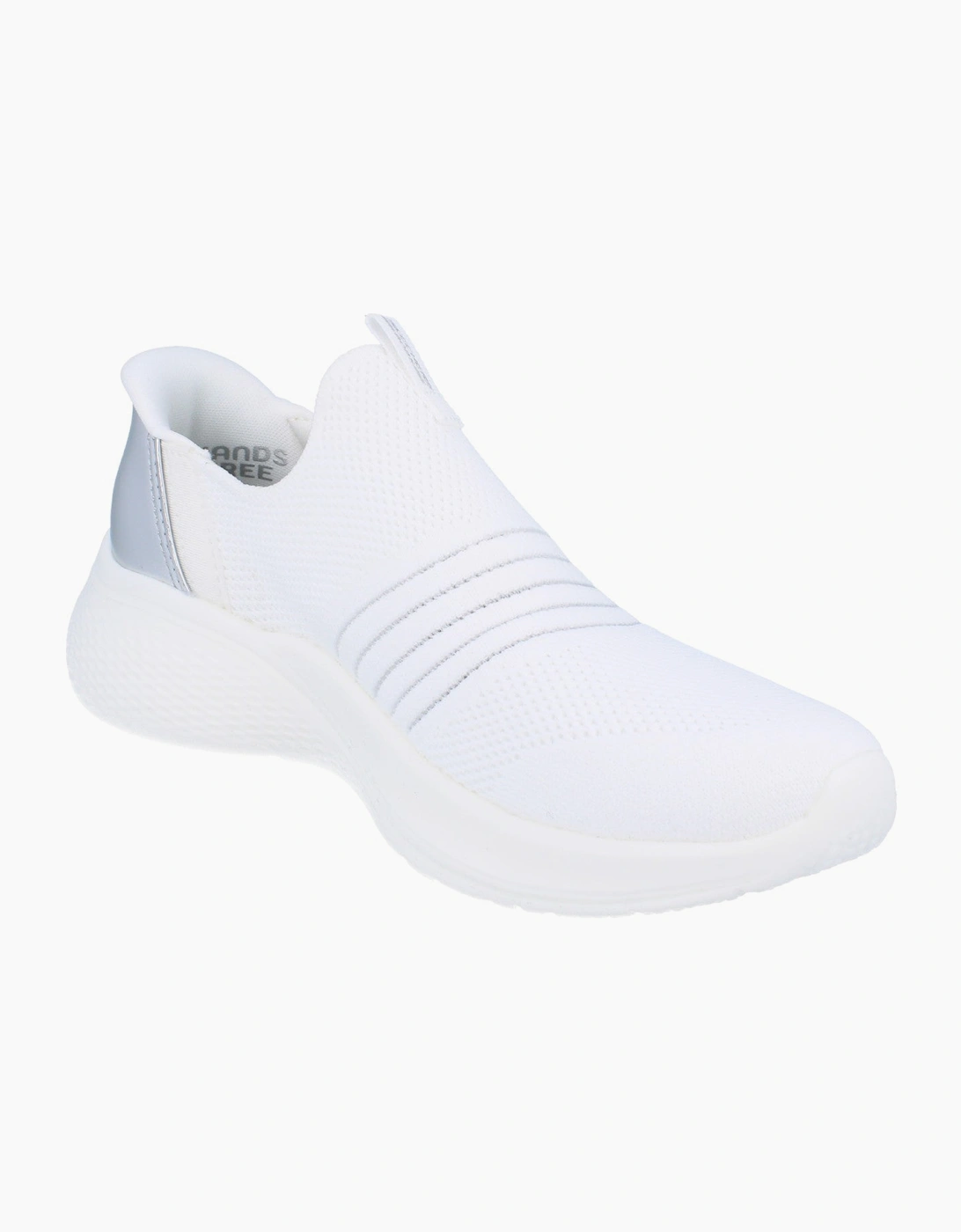 Skechers Hands Free Slip Ins Bobs Infinity - Delicate Vision Womens Trainers 117631 Shoes  W