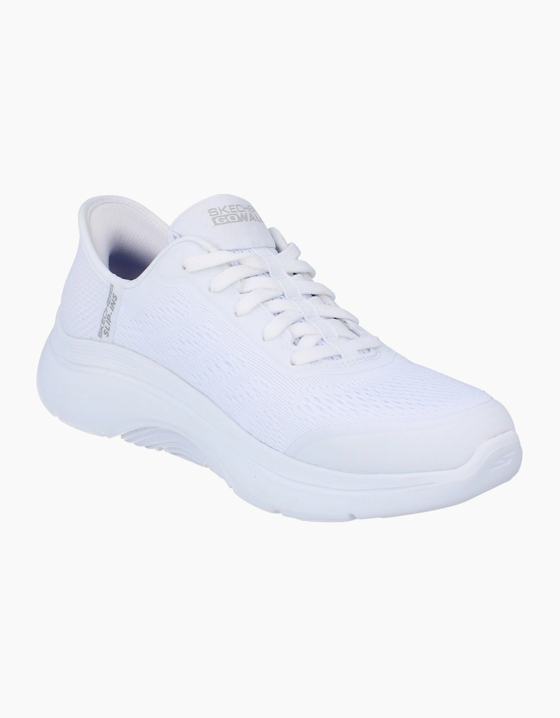 Skechers Slip Ins Go Walk Arch Fit 2.0 - Valencia Womens Trainers 125319 Shoes  WHT