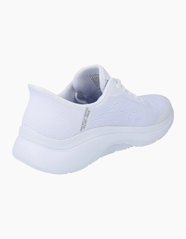 Skechers Slip Ins Go Walk Arch Fit 2.0 - Valencia Womens Trainers 125319 Shoes  WHT