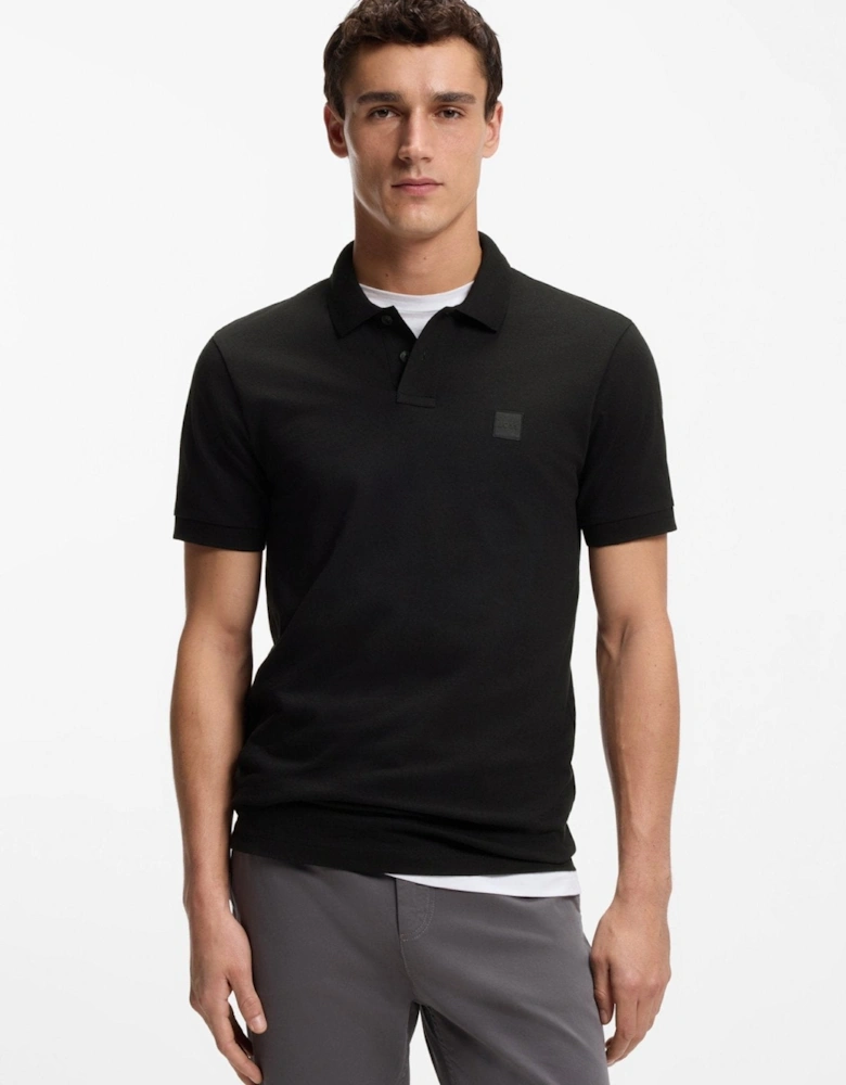 BOSS Slim Fit Passenger Polo Shirt Black
