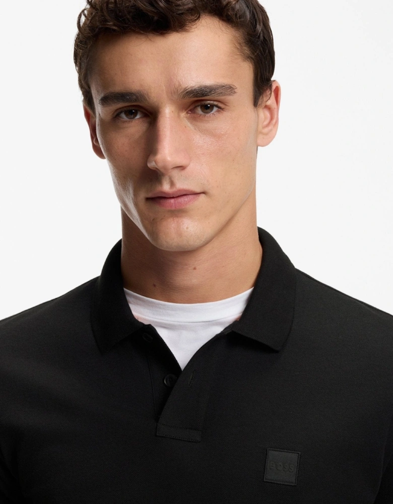 BOSS Slim Fit Passenger Polo Shirt Black