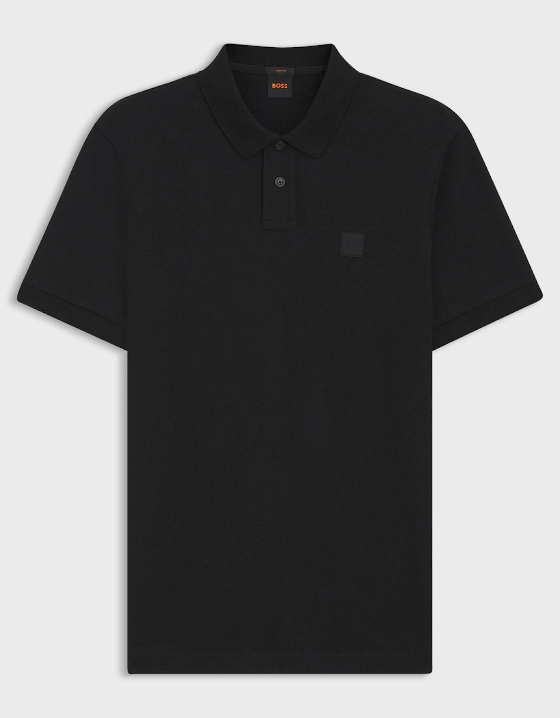 BOSS Slim Fit Passenger Polo Shirt Black
