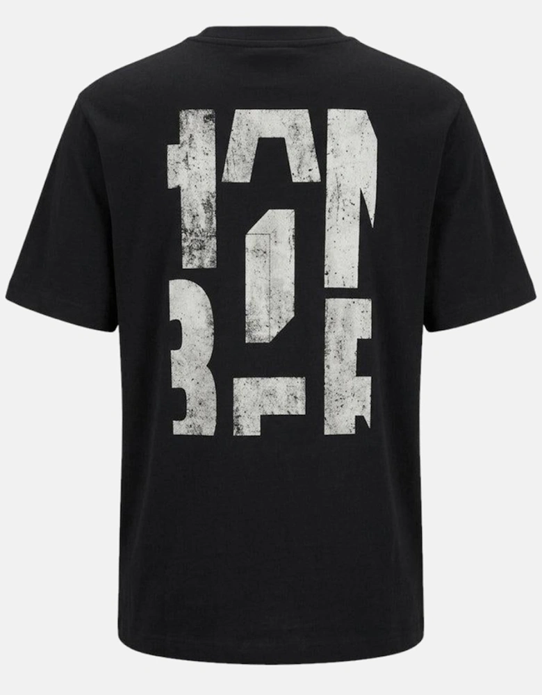 BOSS Te Groove Graphic T-Shirt Black