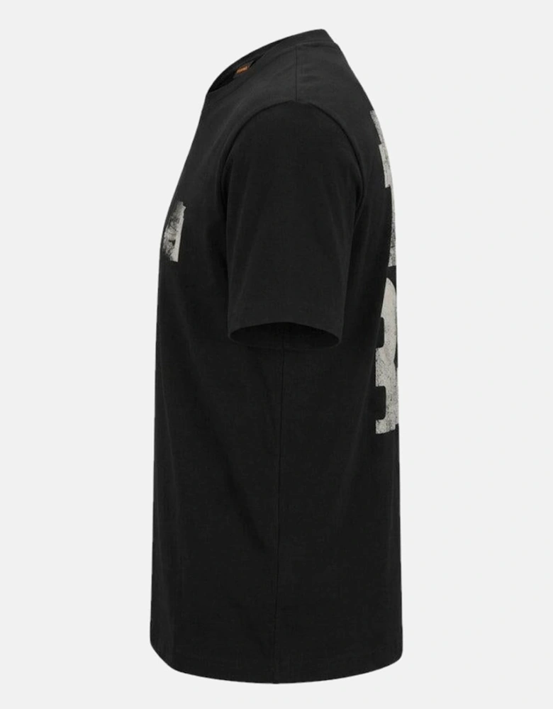 BOSS Te Groove Graphic T-Shirt Black