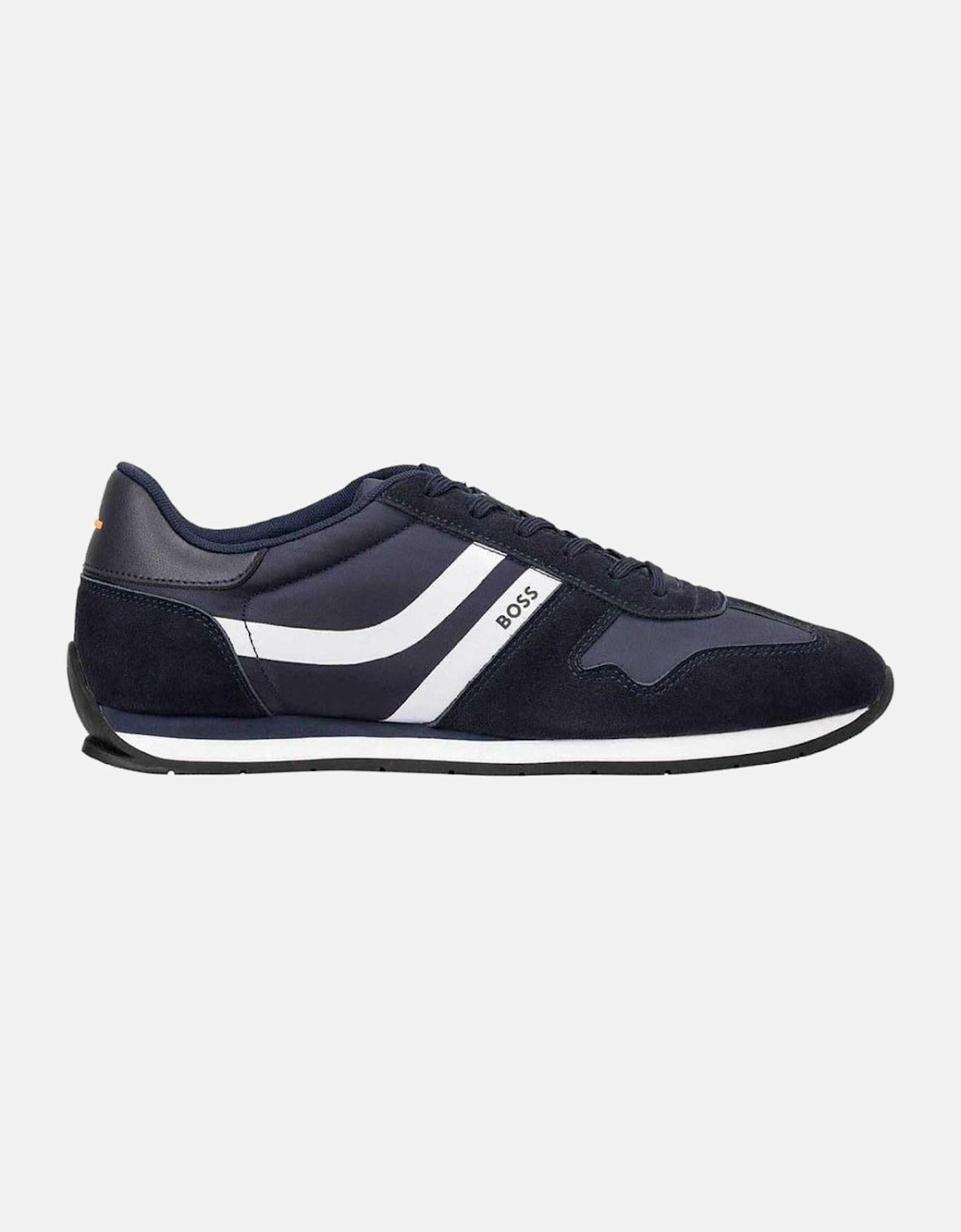 BOSS Levon Runn Trainers Dark Blue