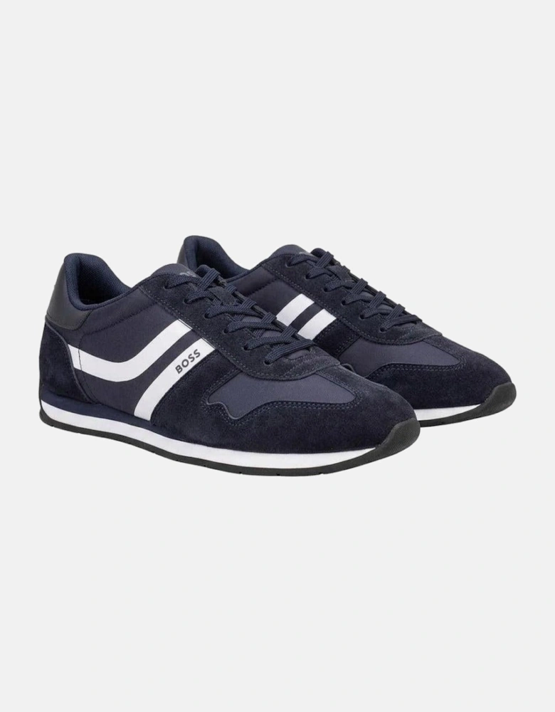 BOSS Levon Runn Trainers Dark Blue