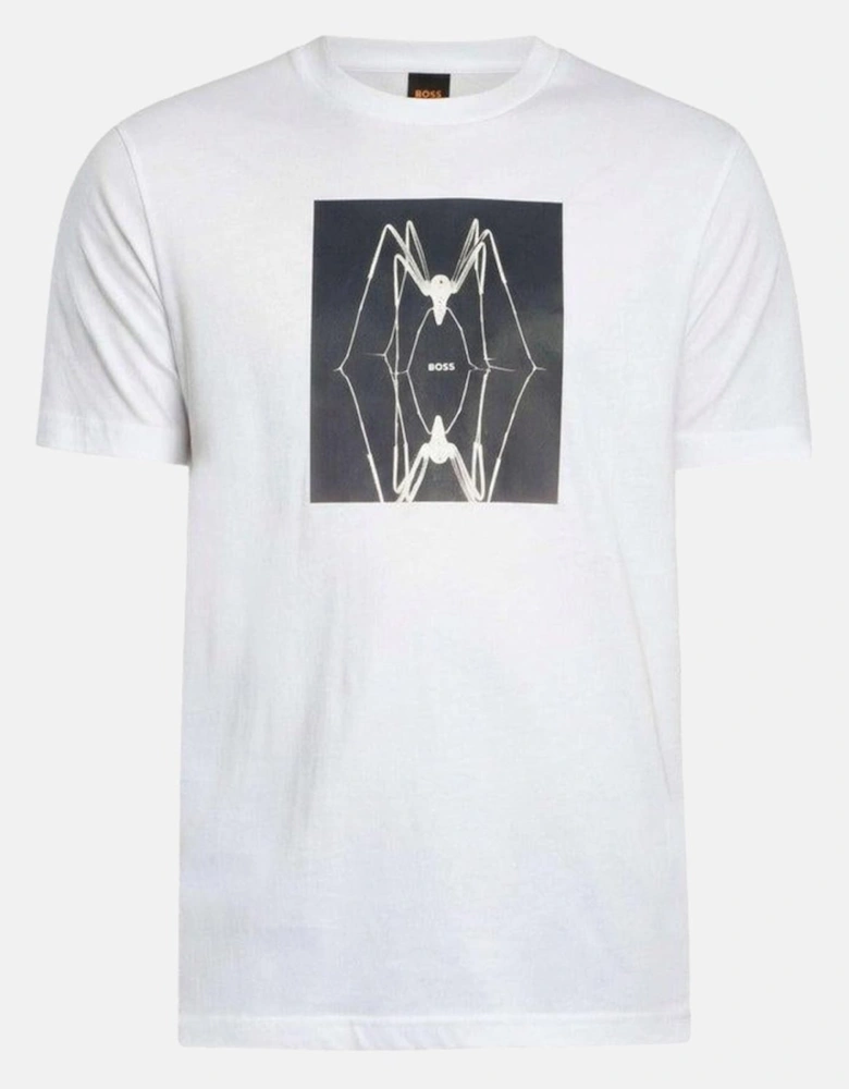 BOSS Te Creature Graphic T-Shirt White