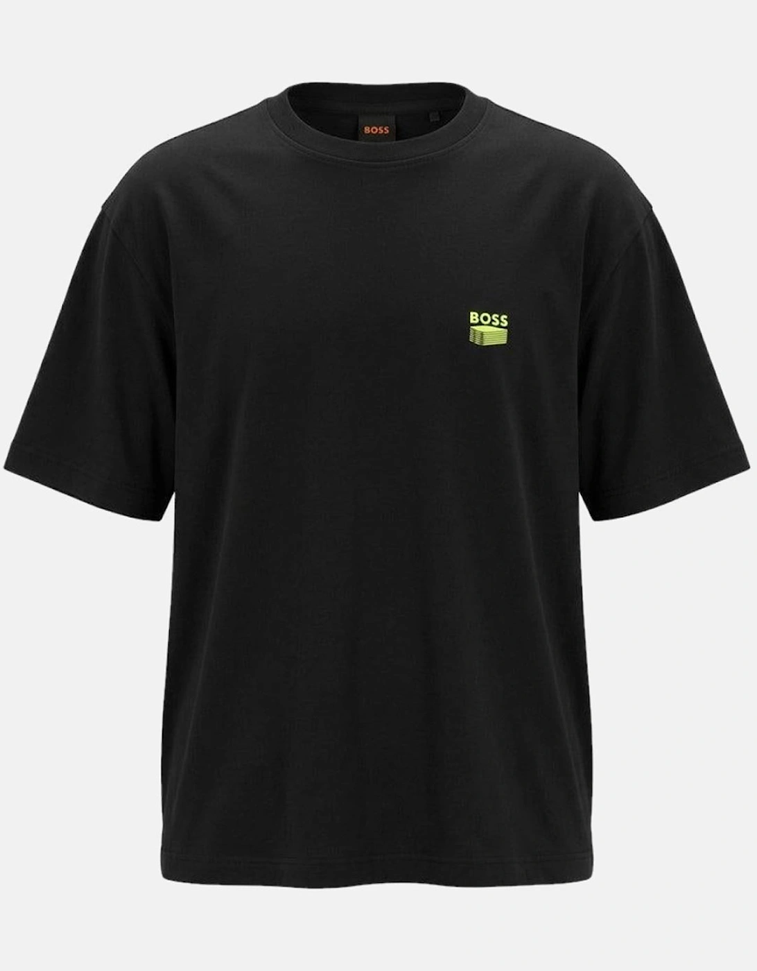 BOSS Te Brutalism Graphic T-Shirt Black