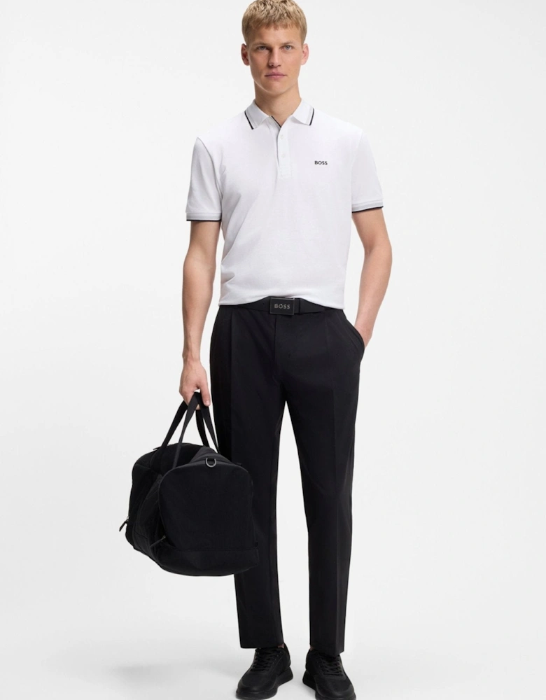 BOSS Paddy Piqué Polo Shirt White