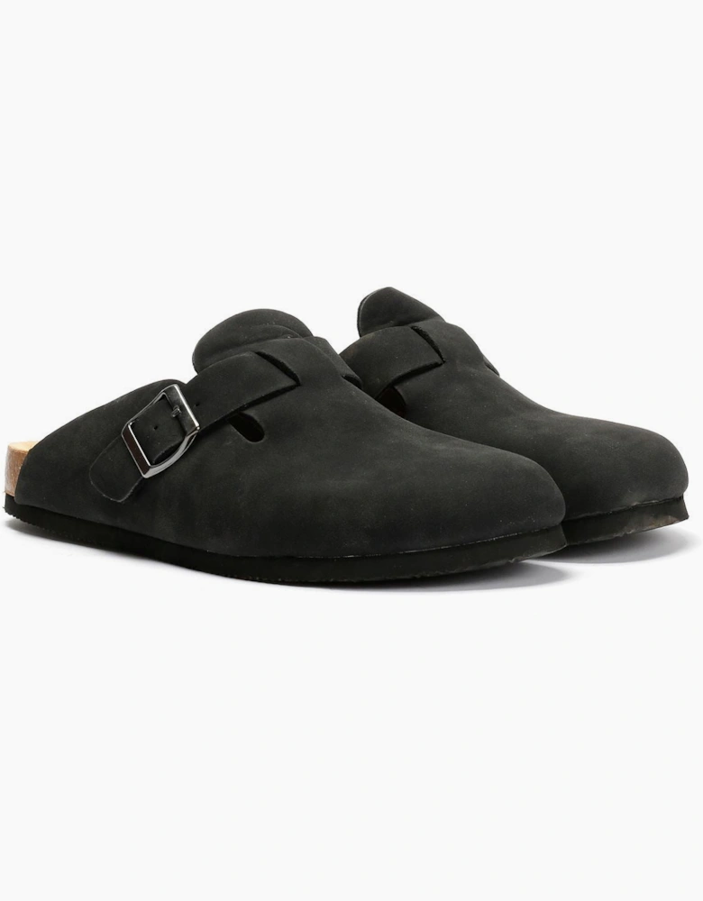 Penguin Pappy Men's Black Mules