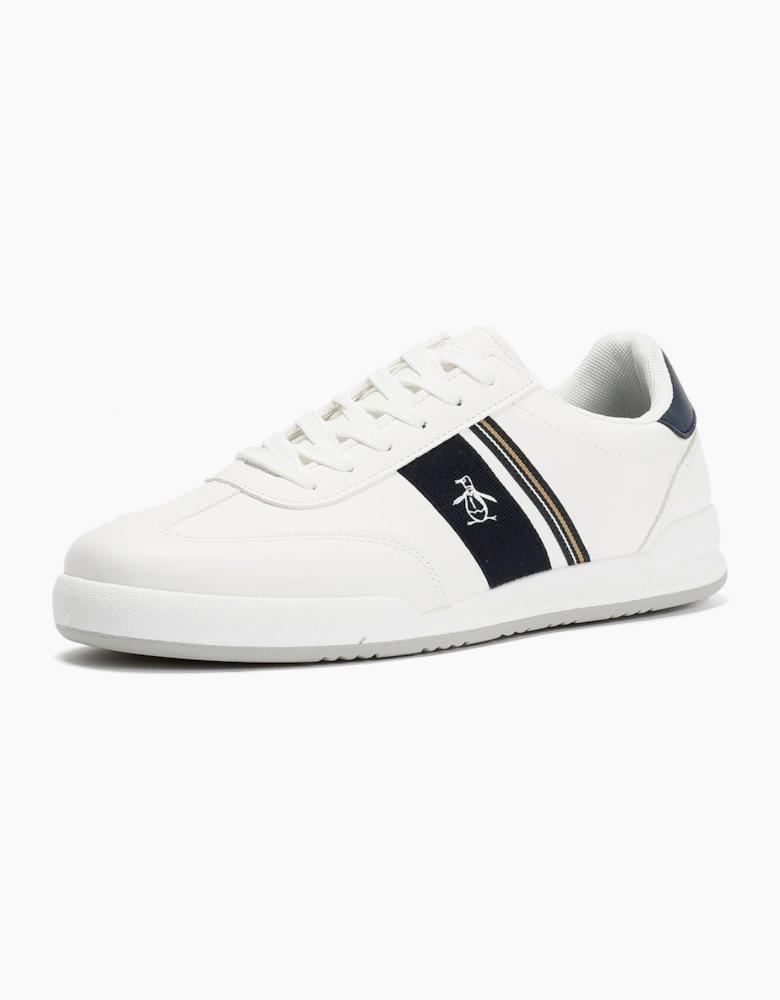 Penguin Gaz Men's White Trainers