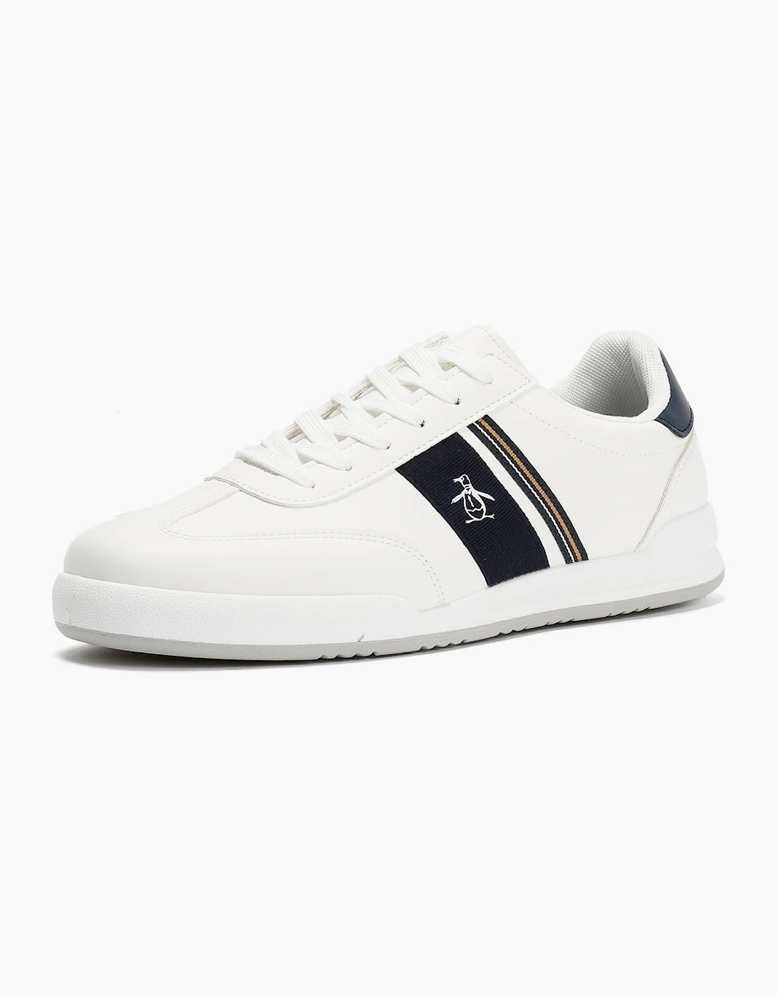 Penguin Gaz Men's White Trainers