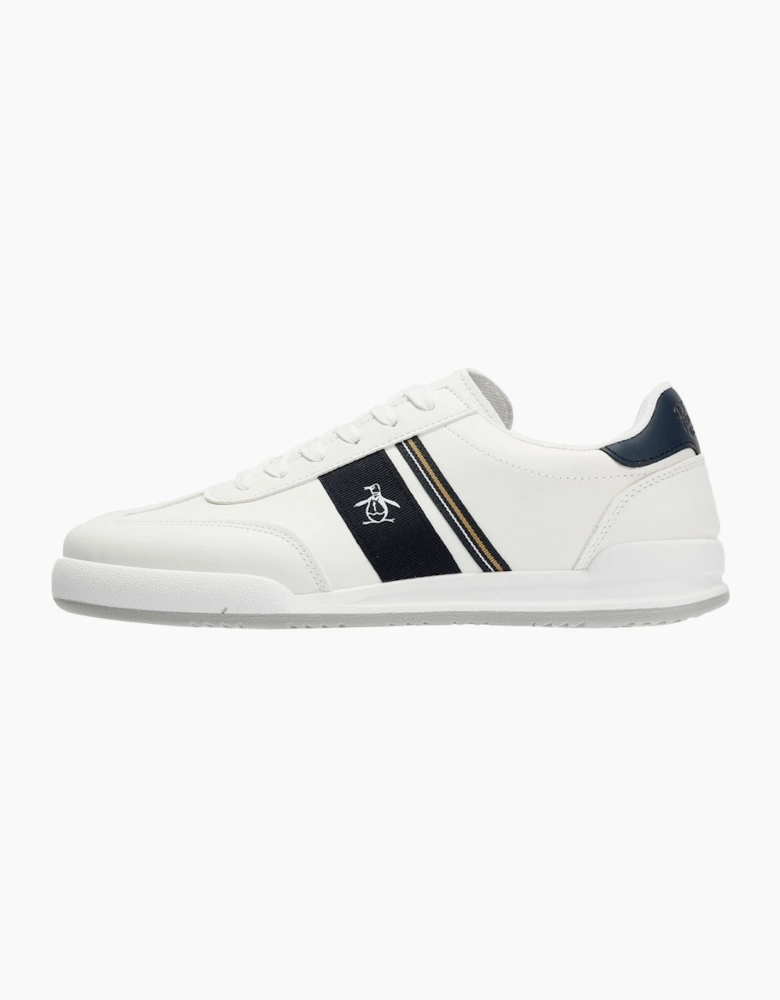 Penguin Gaz Men's White Trainers