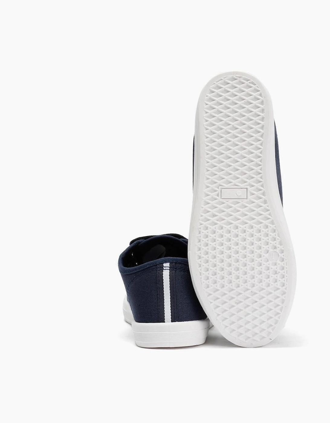 Penguin Junior Sparton Velcro Navy/Red Trainers