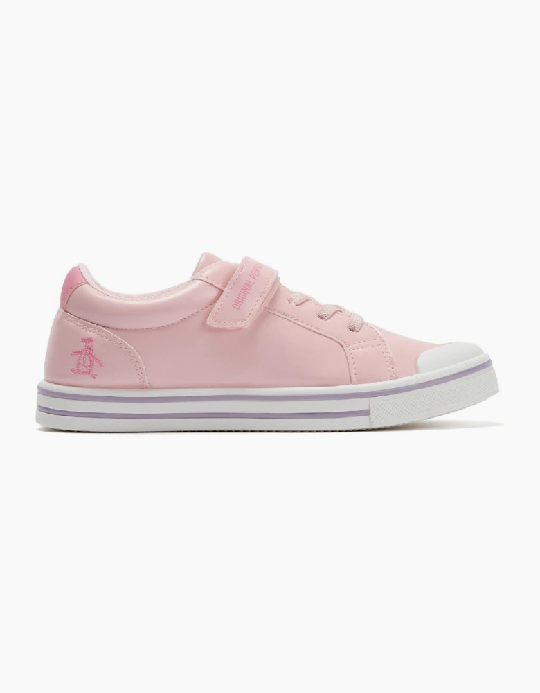 Penguin Junior Rainbow Girls's Pink Trainers