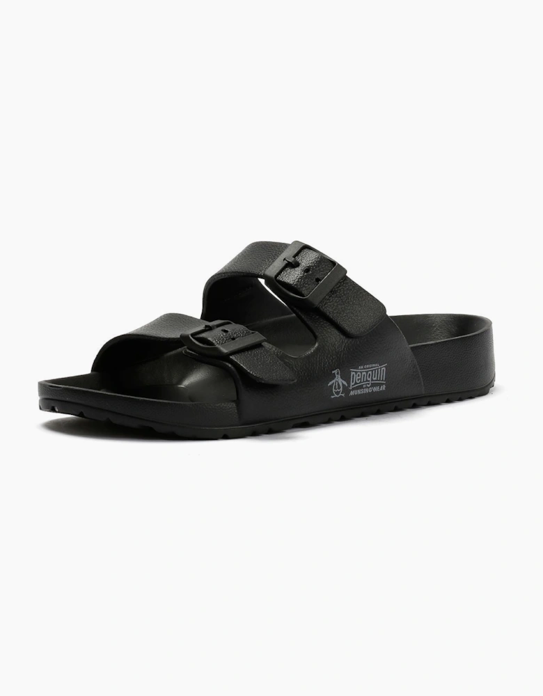 Penguin Eden Men's Black Sandals