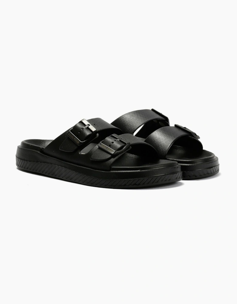 Penguin Playa Men's Black Sandals