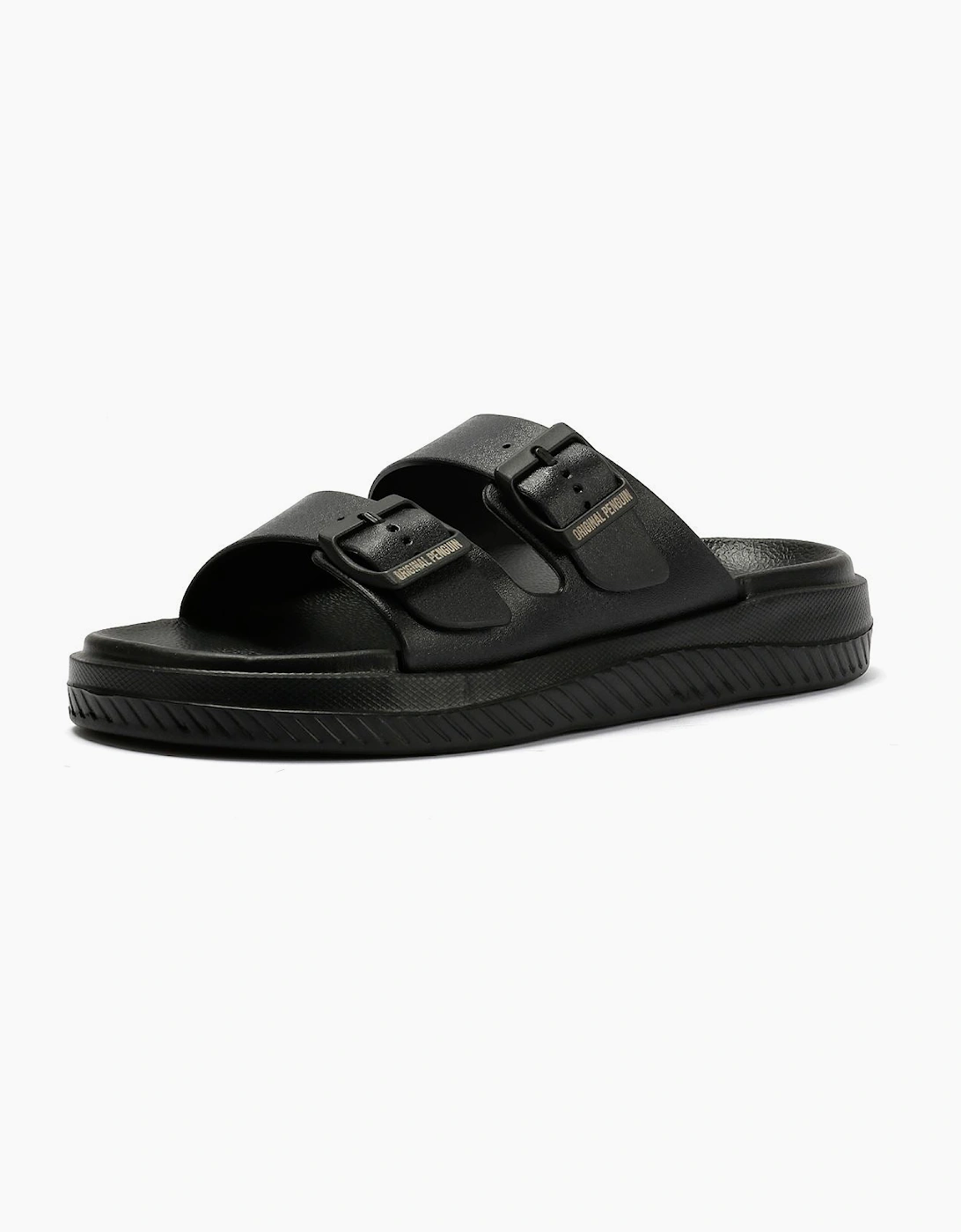Penguin Playa Men's Black Sandals