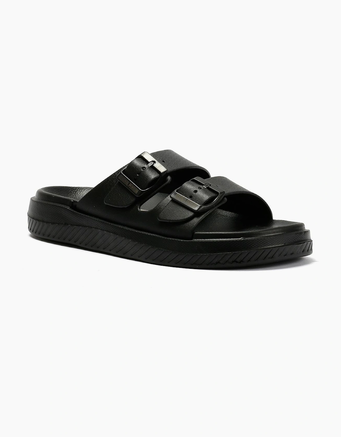 Penguin Playa Men's Black Sandals