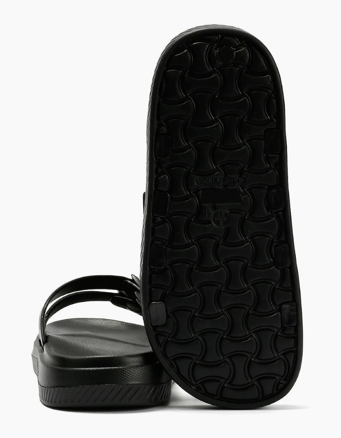 Penguin Playa Men's Black Sandals